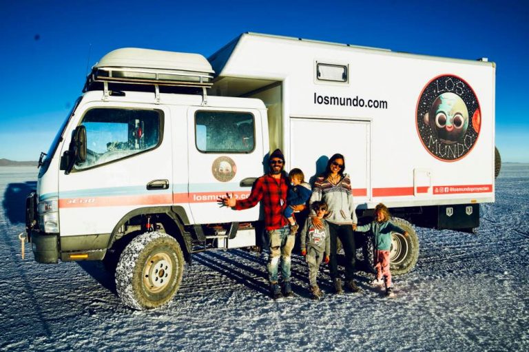 #34 La vuelta al mundo en familia a bordo de un camión 4×4, con Los Mundo Dar la vuelta al mundo en familia